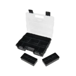 Anvil 65-Compartments 5-in-1 Small Parts Organizer -Gripstor Sales Store black and blue anvil small parts organizers 3200201 76 1000