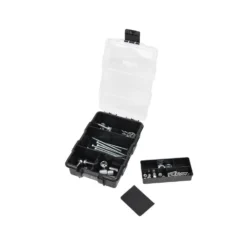 Anvil 65-Compartments 5-in-1 Small Parts Organizer -Gripstor Sales Store black and blue anvil small parts organizers 3200201 fa 1000