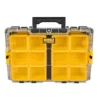 DEWALT ToughSystem 2.0 10-Compartment Deep Small Parts Organizer 2 DEWALT ToughSystem 2.0 10-Compartment Deep Small Parts Organizer -Gripstor Sales Store black dewalt modular tool storage systems dwst08040 64 1000
