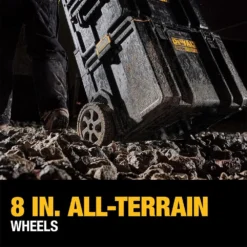 DEWALT TOUGHSYSTEM 2.0 Small Tool Box with Bonus 22 in. Medium Tool Box and 24 in. Mobile Tool Box (3-Piece Set) -Gripstor Sales Store black dewalt modular tool storage systems dwst08165w00450 c3 1000