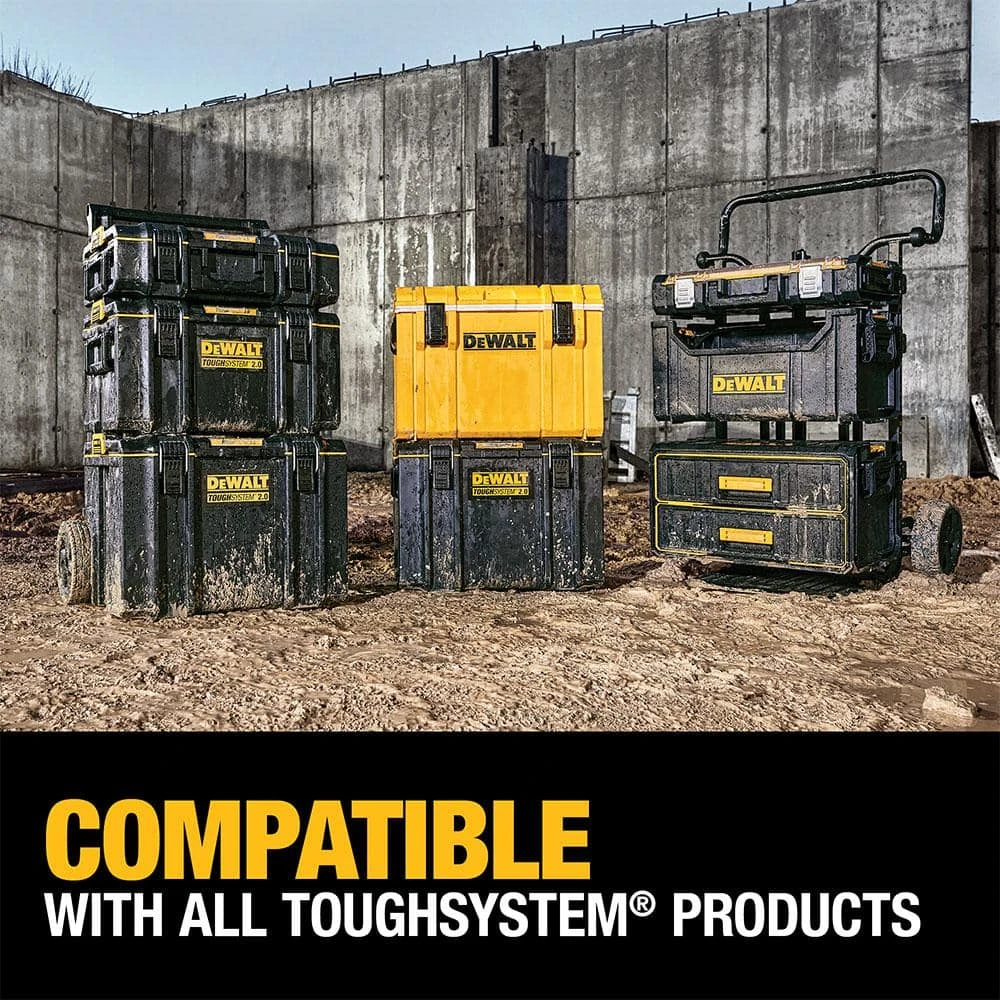 DEWALT TOUGHSYSTEM 2.0 Small Tool Box with Bonus Medium Tool Box, Mobile Tool Box and Mechanic Tool Set (226-Piece) w/ Tool Box 11 DEWALT TOUGHSYSTEM 2.0 Small Tool Box with Bonus Medium Tool Box, Mobile Tool Box and Mechanic Tool Set (226-Piece) w/ Tool Box - Image 9