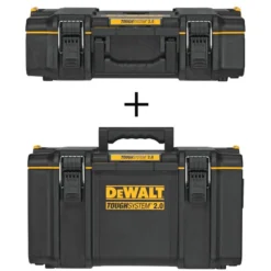 DEWALT TOUGHSYSTEM 2.0 22 in. Small Tool Box with Bonus 22 in. Medium Tool Box