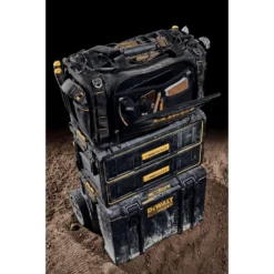 DEWALT TOUGHSYSTEM 2.0 22 in. Tool Bag 26 DEWALT TOUGHSYSTEM 2.0 22 in. Tool Bag -Gripstor Sales Store black dewalt modular tool storage systems dwst08350 76 1000
