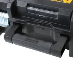 DEWALT TSTAK II 13 in. Stackable Flat Top Tool Storage Case -Gripstor Sales Store black dewalt modular tool storage systems dwst17807 a0 1000