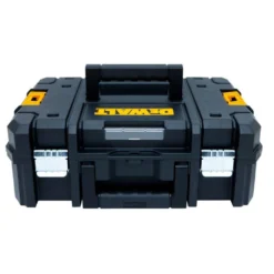 DEWALT TSTAK VI 17 in. Tool Box, TSTAK II Tool Box, TSTAK III Organizer and Trolley Storage System Combo Set (4 Components) -Gripstor Sales Store black dewalt modular tool storage systems dwtstak08 31 1000