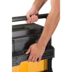 DEWALT 16 in. 4-in-1 Cantilever Tool Box Mobile Work Center -Gripstor Sales Store black dewalt portable tool boxes dwst20880 66 1000