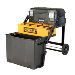 DEWALT 16 in. 4-in-1 Cantilever Tool Box Mobile Work Center -Gripstor Sales Store black dewalt portable tool boxes dwst20880 a0 1000