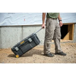 DEWALT 28 in. 12 Gal. Mobile Tool Box 14 DEWALT 28 in. 12 Gal. Mobile Tool Box -Gripstor Sales Store black dewalt portable tool boxes dwst28100d 1f 1000