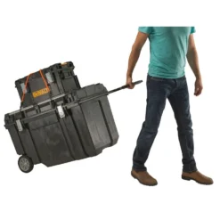 DEWALT Tough Chest 38 in. 63 Gal. Mobile Tool Box -Gripstor Sales Store black dewalt portable tool boxes dwst38000 77 1000