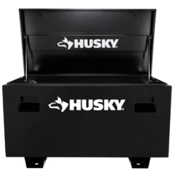 Husky 48 in. W x 24 in. D Steel Job Site Tool Box in Black 9 Husky 48 in. W x 24 in. D Steel Job Site Tool Box in Black -Gripstor Sales Store black husky jobsite boxes h48jsb 1f 1000