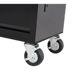 Husky 42 in. W x 18.1 in. D 8-Drawer Black Mobile Workbench Cabinet with Solid Wood Top -Gripstor Sales Store black husky mobile workbenches h42mwc8blk c3 1000