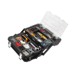 Husky 22 in. 22-Compartment Connect Cantilever Organizer for Small Parts Organizer 22 Husky 22 in. 22-Compartment Connect Cantilever Organizer for Small Parts Organizer -Gripstor Sales Store black husky modular tool storage systems 230379 44 1000