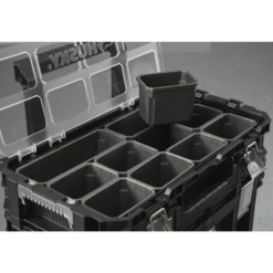 Husky 22 in. Connect Rolling System Plastic Tool Box -Gripstor Sales Store black husky modular tool storage systems 230381 a0 1000