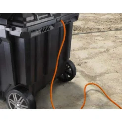 Husky 37 in. Rolling Tool Box Utility Cart Black -Gripstor Sales Store black husky portable tool boxes 209261 fa 1000