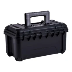 Husky 16 in. Black Plastic Portable Tool Box with Metal Latches -Gripstor Sales Store black husky portable tool boxes 235574 4f 1000