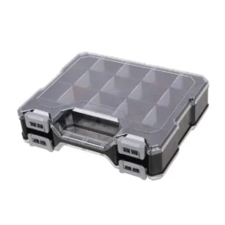 Husky 34-Compartment Plastic Double Sided Small Parts Organizer -Gripstor Sales Store black husky small parts organizers thd2020 001 1f 1000