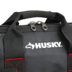 Husky 14 in. Large Mouth Tool Bag -Gripstor Sales Store black husky tool bags 67125 02 fa 1000