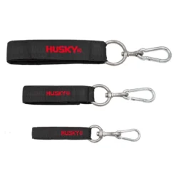 Husky 18 in. Heavy Duty Hanging Quick-Release Hooks with Carabiner Strap -Gripstor Sales Store black husky tool bags hd00138 th 44 1000