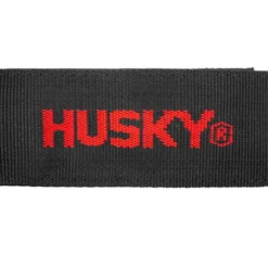Husky 18 in. Heavy-Duty Hanging Carabiner Strap Zinc-Plated Steel with Quick-Release Hook and Loop Fastening in Black (5-Pack) -Gripstor Sales Store black husky tool bags hd00138 th5pk 76 1000