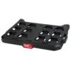 Milwaukee PACKOUT 22.3 in. Black Resin Racking Shelf with Metal Reinforced Frame -Gripstor Sales Store black milwaukee portable tool boxes 48 22 8481 64 1000