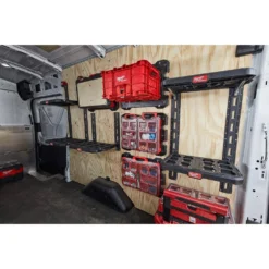 Milwaukee PACKOUT 22.3 in. Black Resin Racking Shelf with Metal Reinforced Frame 23 Milwaukee PACKOUT 22.3 in. Black Resin Racking Shelf with Metal Reinforced Frame -Gripstor Sales Store black milwaukee portable tool boxes 48 22 8481 c3 1000