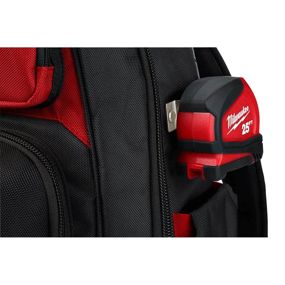 Milwaukee 15 in. Ultimate Jobsite Backpack with 9-in-1 Square Drive Ratcheting Multi-Bit Screwdriver 9 Milwaukee 15 in. Ultimate Jobsite Backpack with 9-in-1 Square Drive Ratcheting Multi-Bit Screwdriver - Image 7