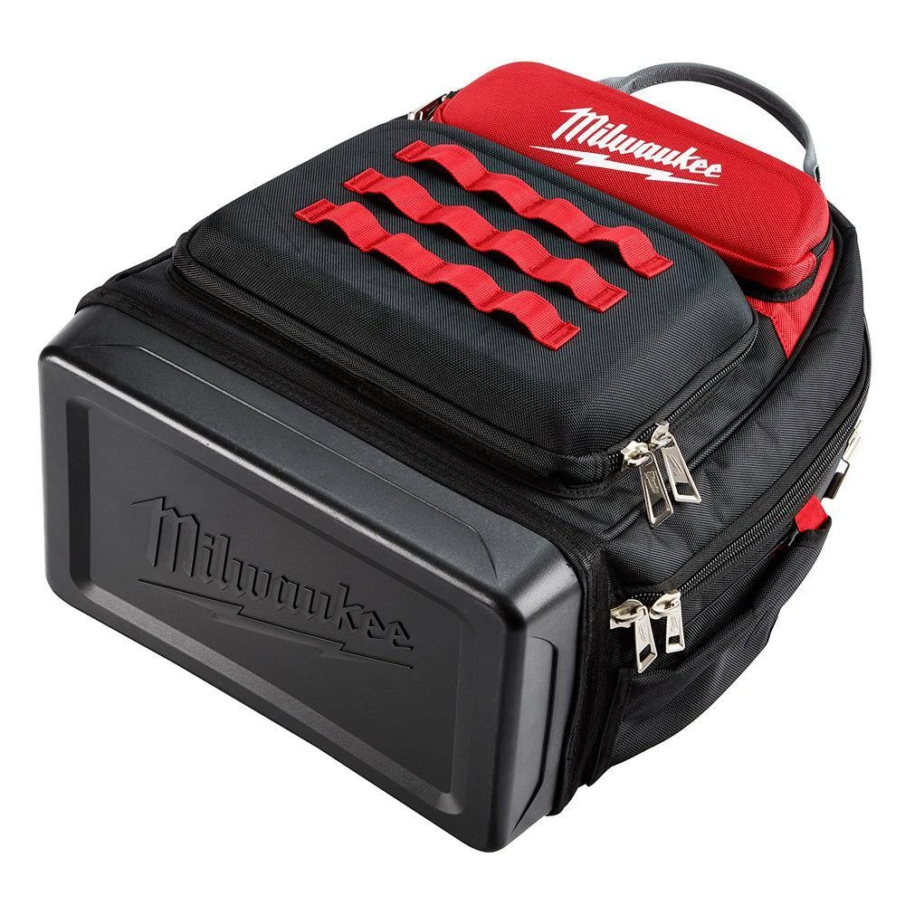 Milwaukee 15 in. Ultimate Jobsite Backpack with 9-in-1 Square Drive Ratcheting Multi-Bit Screwdriver 7 Milwaukee 15 in. Ultimate Jobsite Backpack with 9-in-1 Square Drive Ratcheting Multi-Bit Screwdriver - Image 5
