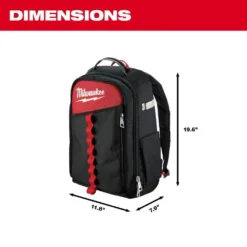 Milwaukee Low Profile Backpack -Gripstor Sales Store black milwaukee tool bags 48 22 8202 40 1000