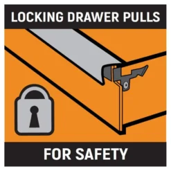 GEARWRENCH 26 in. 5-Drawer GSX Series Rolling Tool Cabinet -Gripstor Sales Store black molten orange gearwrench tool cabinets 83241 66 1000