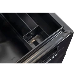 RIDGID 48 in. W x 24 in. D x 28.5 in. H Universal Storage Chest -Gripstor Sales Store black ridgid jobsite boxes rb48 1f 1000