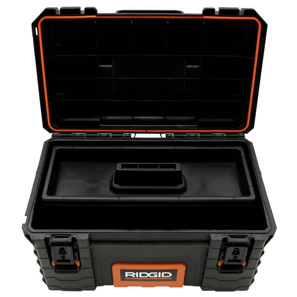RIDGID 22 in. Pro Tool Box, Black 7 RIDGID 22 in. Pro Tool Box, Black - Image 5