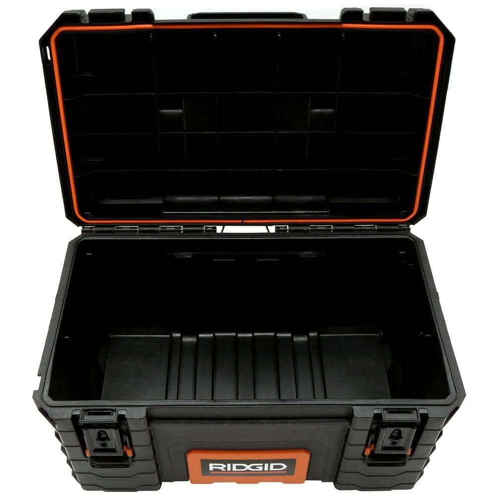 RIDGID 22 in. Pro Tool Box, Black 8 RIDGID 22 in. Pro Tool Box, Black - Image 6