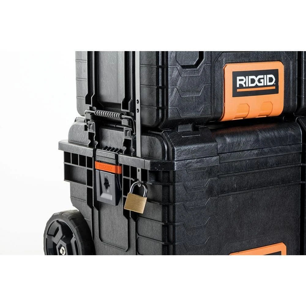 RIDGID 22 in. Pro Gear Cart Tool Box in Black 13 RIDGID 22 in. Pro Gear Cart Tool Box in Black - Image 11