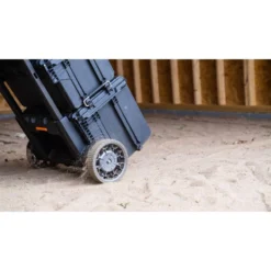 RIDGID 2.0 Pro Gear System 25 in. All Terrain Rolling Tool Cart -Gripstor Sales Store black ridgid modular tool storage systems 254065 44 1000