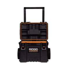 RIDGID 2.0 Pro Gear System 25 in. All Terrain Rolling Tool Cart -Gripstor Sales Store black ridgid modular tool storage systems 254065 4f 1000