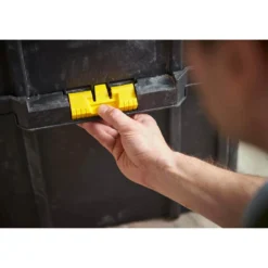 Stanley Rolling Workshop Tower -Gripstor Sales Store black stanley portable tool boxes stst60500 4f 1000