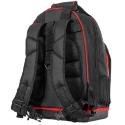 XtremepowerUS 20 in. 38-Pockets Heavy-Duty Padded Wide Mouth Jobsite Backpack Tool Bag -Gripstor Sales Store black xtremepowerus tool bags 90703 h1 44 1000