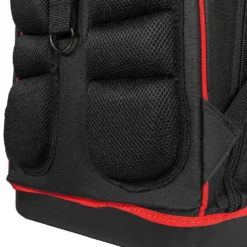 XtremepowerUS 20 in. 38-Pockets Heavy-Duty Padded Wide Mouth Jobsite Backpack Tool Bag -Gripstor Sales Store black xtremepowerus tool bags 90703 h1 fa 1000