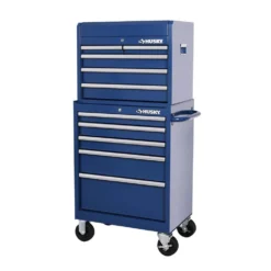 Husky 27 in. 10-Drawer Blue Tool Chest Combo -Gripstor Sales Store blue husky tool chest combos h27ch5tr5blu 40 1000