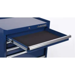 Husky 27 in. 10-Drawer Blue Tool Chest Combo -Gripstor Sales Store blue husky tool chest combos h27ch5tr5blu fa 1000
