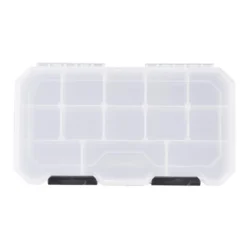 Husky 12 in. 13-Compartment Storage Bin Small Parts Organizer