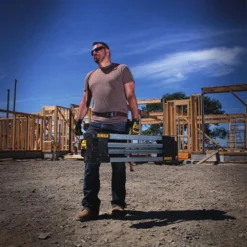 DEWALT 32 in. Metal Folding Sawhorse (2-Pack) -Gripstor Sales Store dewalt saw horses dwst111552pk d4 1000