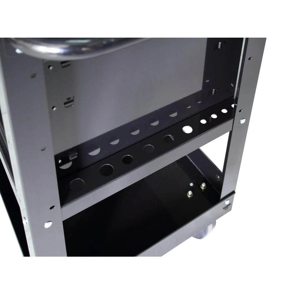 Husky 33 in. W 4-Drawer Mechanics Tool Utility Cart in Gloss Black 13 Husky 33 in. W 4-Drawer Mechanics Tool Utility Cart in Gloss Black - Image 11