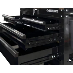 Husky 33 in. W 4-Drawer Mechanics Tool Utility Cart in Gloss Black 22 Husky 33 in. W 4-Drawer Mechanics Tool Utility Cart in Gloss Black -Gripstor Sales Store gloss black husky tool carts houc3304b10 77 1000