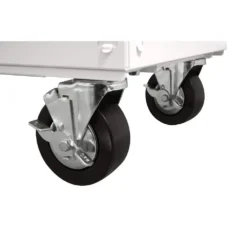 Husky 36 in. 3-Drawer with Solid Wood Top in Gloss White Utility Cart -Gripstor Sales Store gloss white husky tool carts houc3603bj1 1d 1000