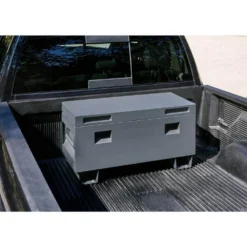 TRINITY 36 in. Job Site Box, Gray -Gripstor Sales Store matte powder coated finish trinity jobsite boxes txkpgr 0502 1f 1000