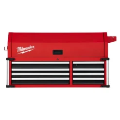 Milwaukee High Capacity 46 in. 8-Drawer Top Chest -Gripstor Sales Store red and black milwaukee top tool chests 48 22 8541 66 1000