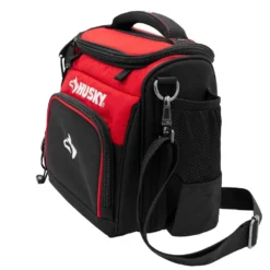 Husky 9 in. Lunch Box Cooler Bag -Gripstor Sales Store red black husky tool bags hd50100 th 44 1000