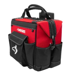 Husky 14 in. 13 Pocket Rolling Tool Bag -Gripstor Sales Store red black husky tool bags hd65014 th 40 1000