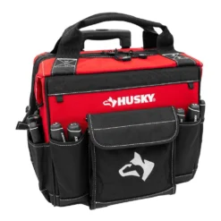 Husky 14 in. 13 Pocket Rolling Tool Bag -Gripstor Sales Store red black husky tool bags hd65014 th c3 1000